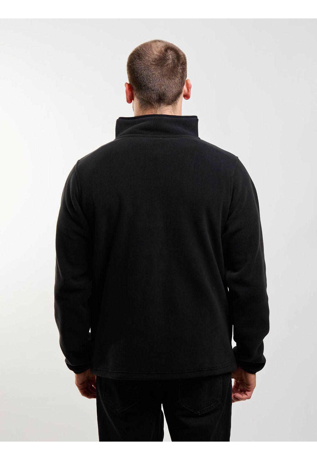 Poleron Polar Motion Negro Hombre Rip Curl-1