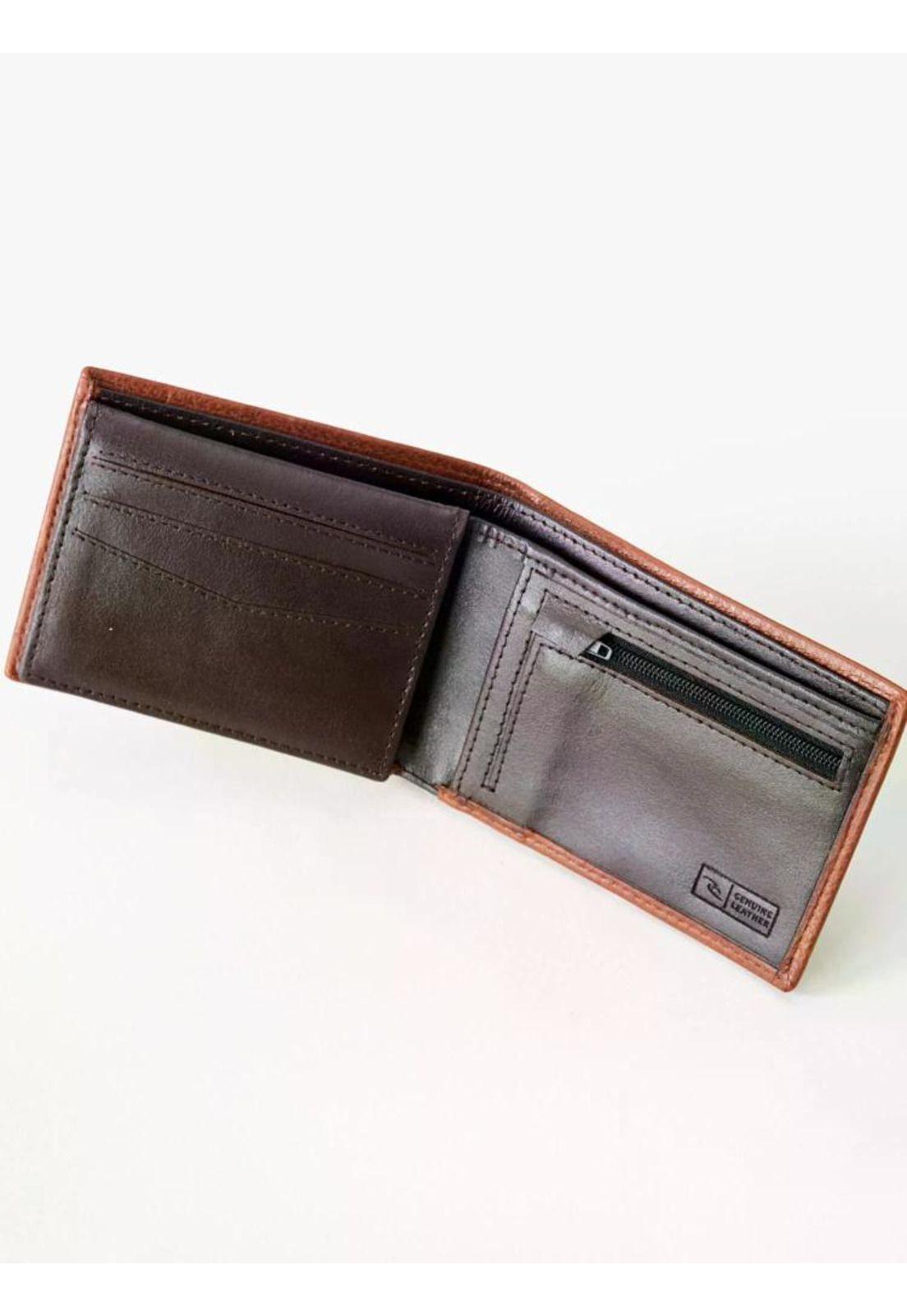 Billetera PHAZE ICON RFID ALL DAY Hombre Café Rip Curl-2
