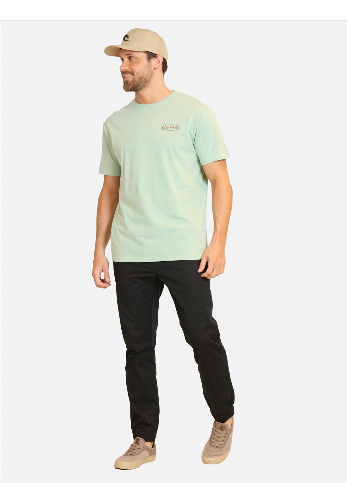 Polera MC Splash Verde Hombre Rip Curl-3