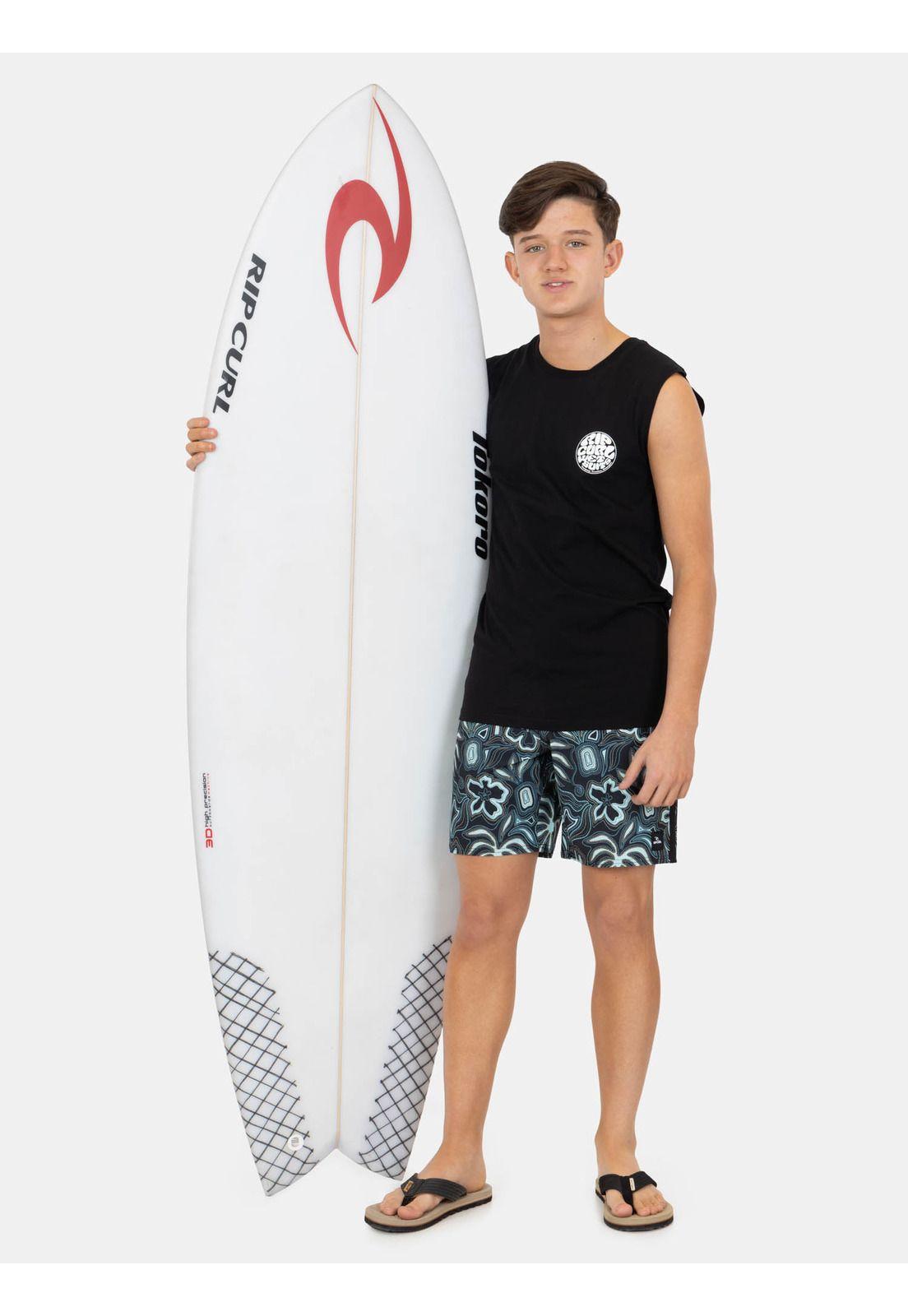 Polera SM Coolmind Negro Infantil Rip Curl-3