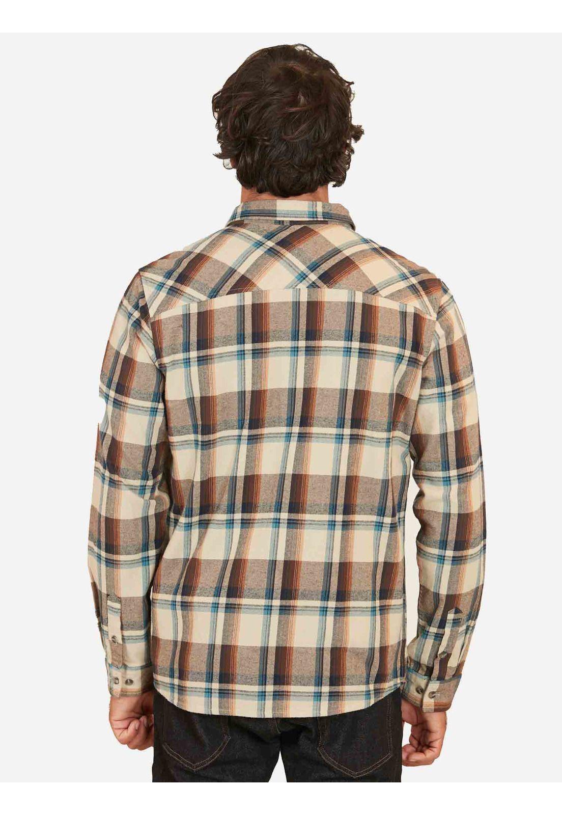 Camisa Check Passage Multicolor Hombre Rip Curl-1