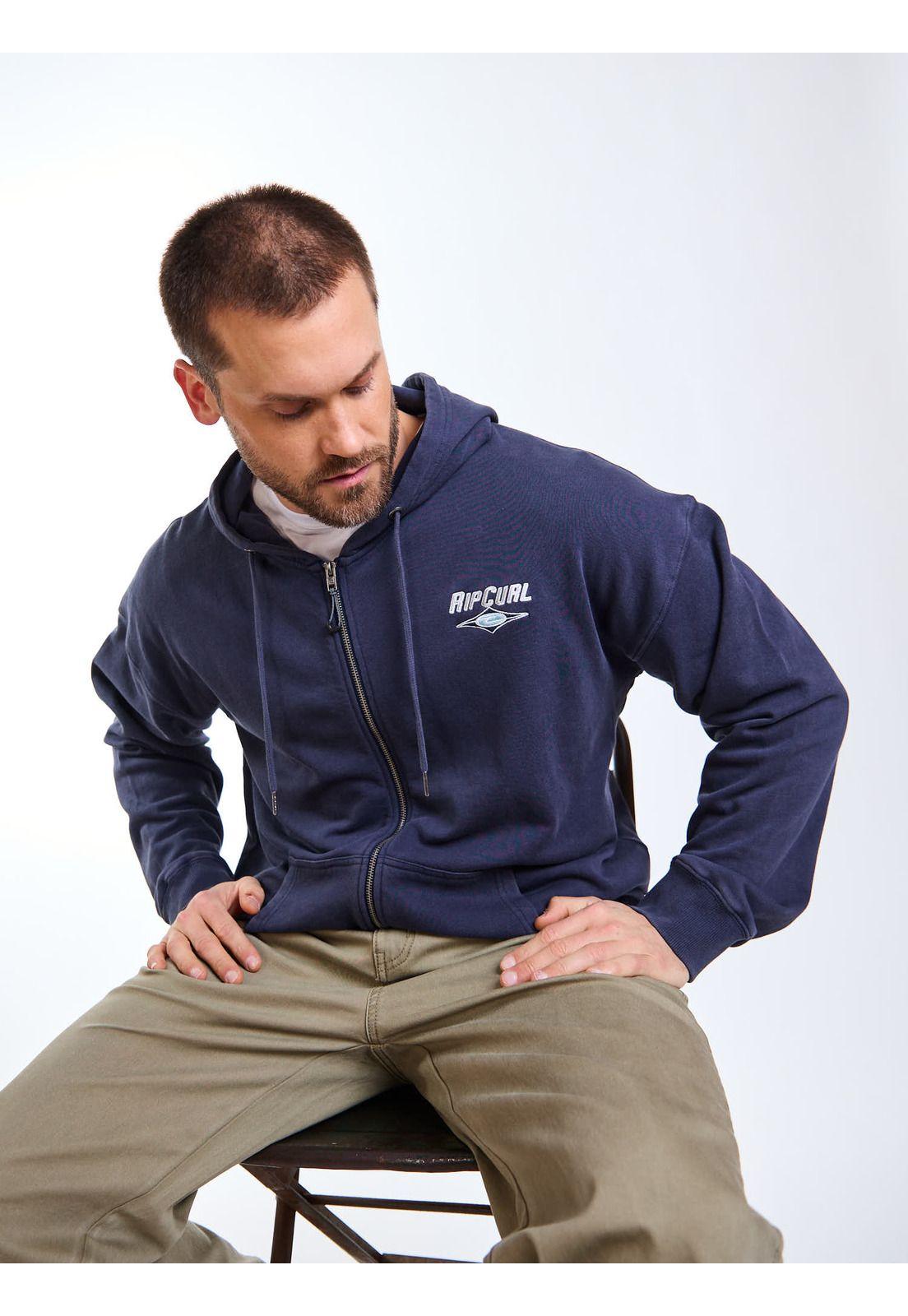 Poleron FZ Sundown Azul Hombre Rip Curl-0
