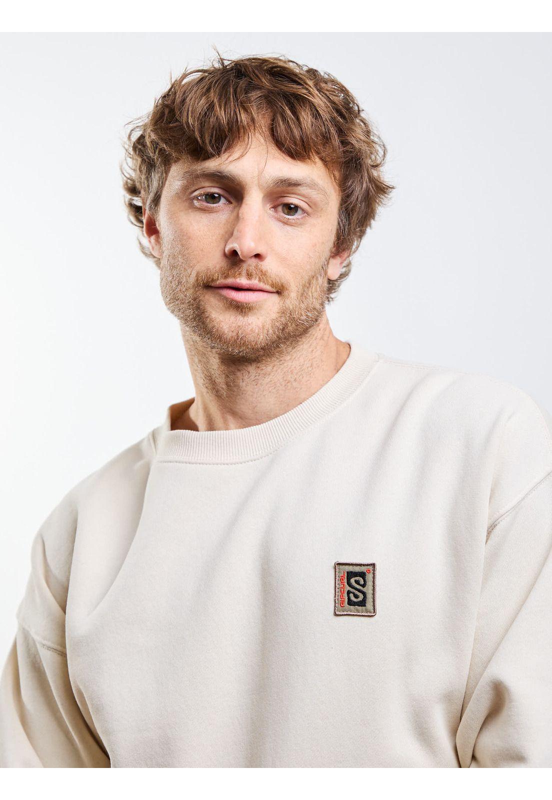 Poleron CR Costera Beige Hombre Rip Curl-3