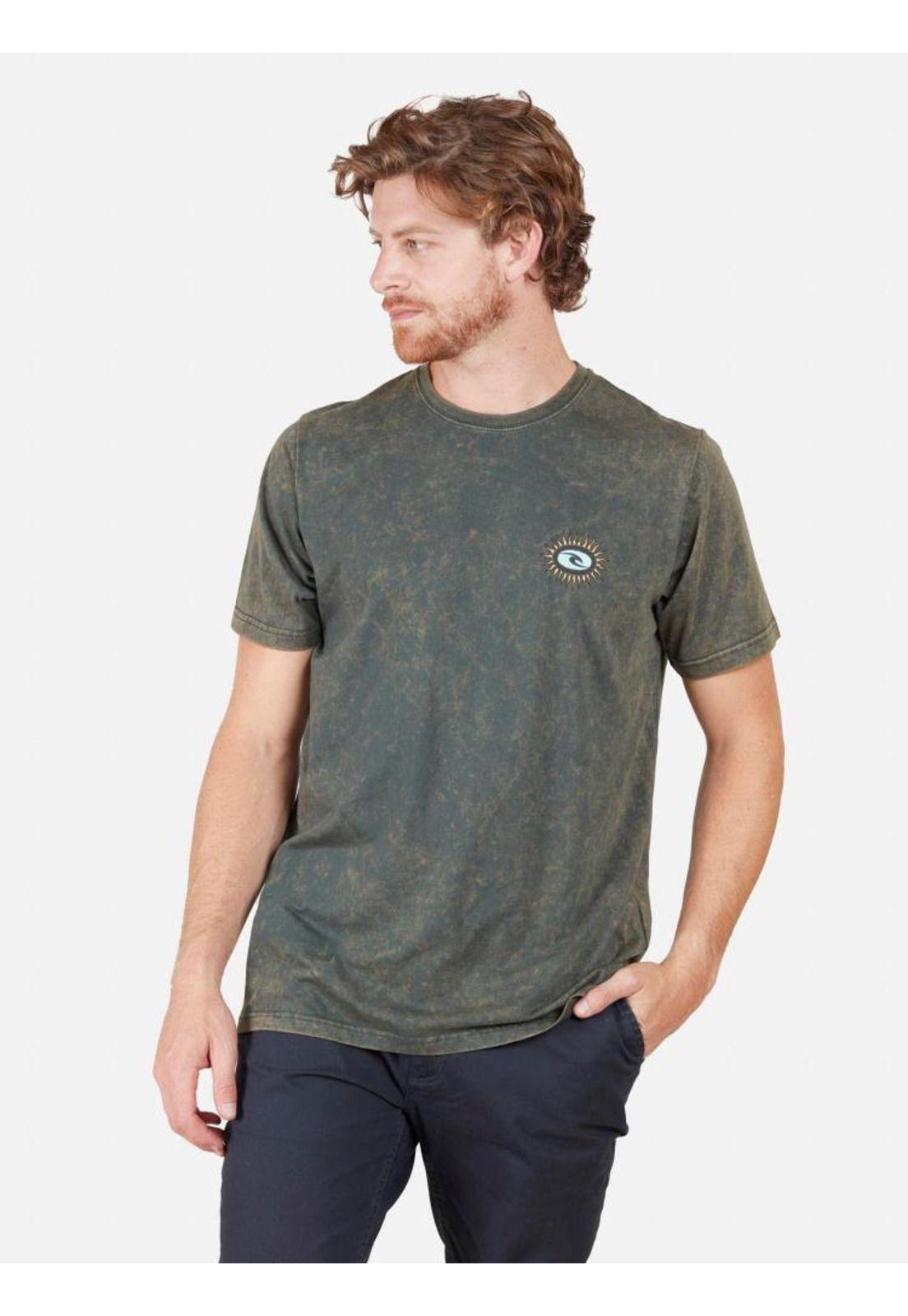Polera Hombre 6P437 Verde Rip Curl-0