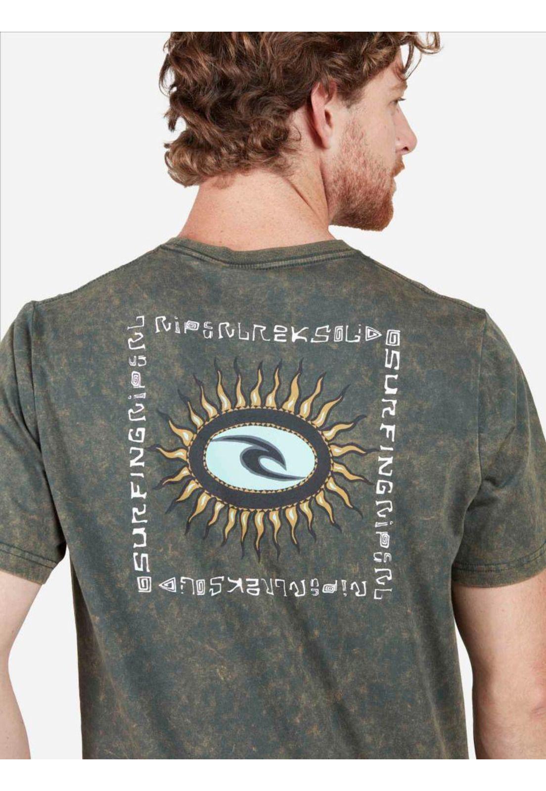Polera Hombre 6P437 Verde Rip Curl-2