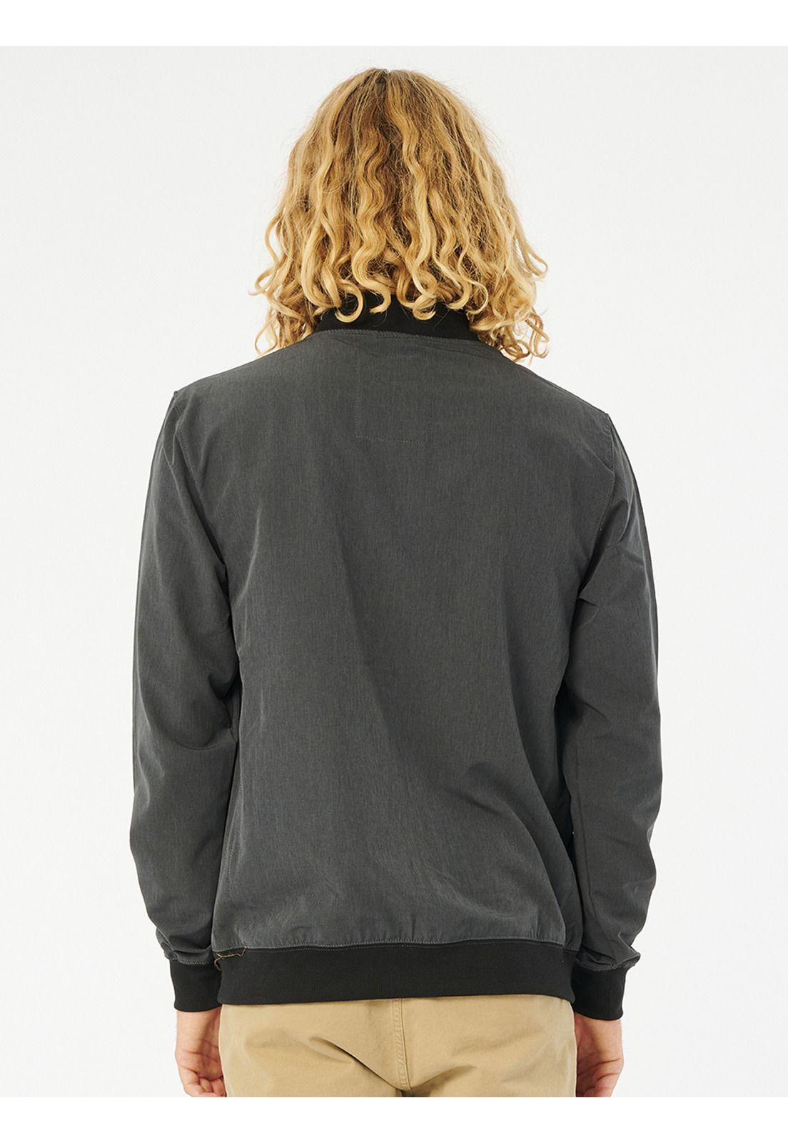 Casaca ANTI SERIES ELITE CREW Hombre Negro Rip Curl-1