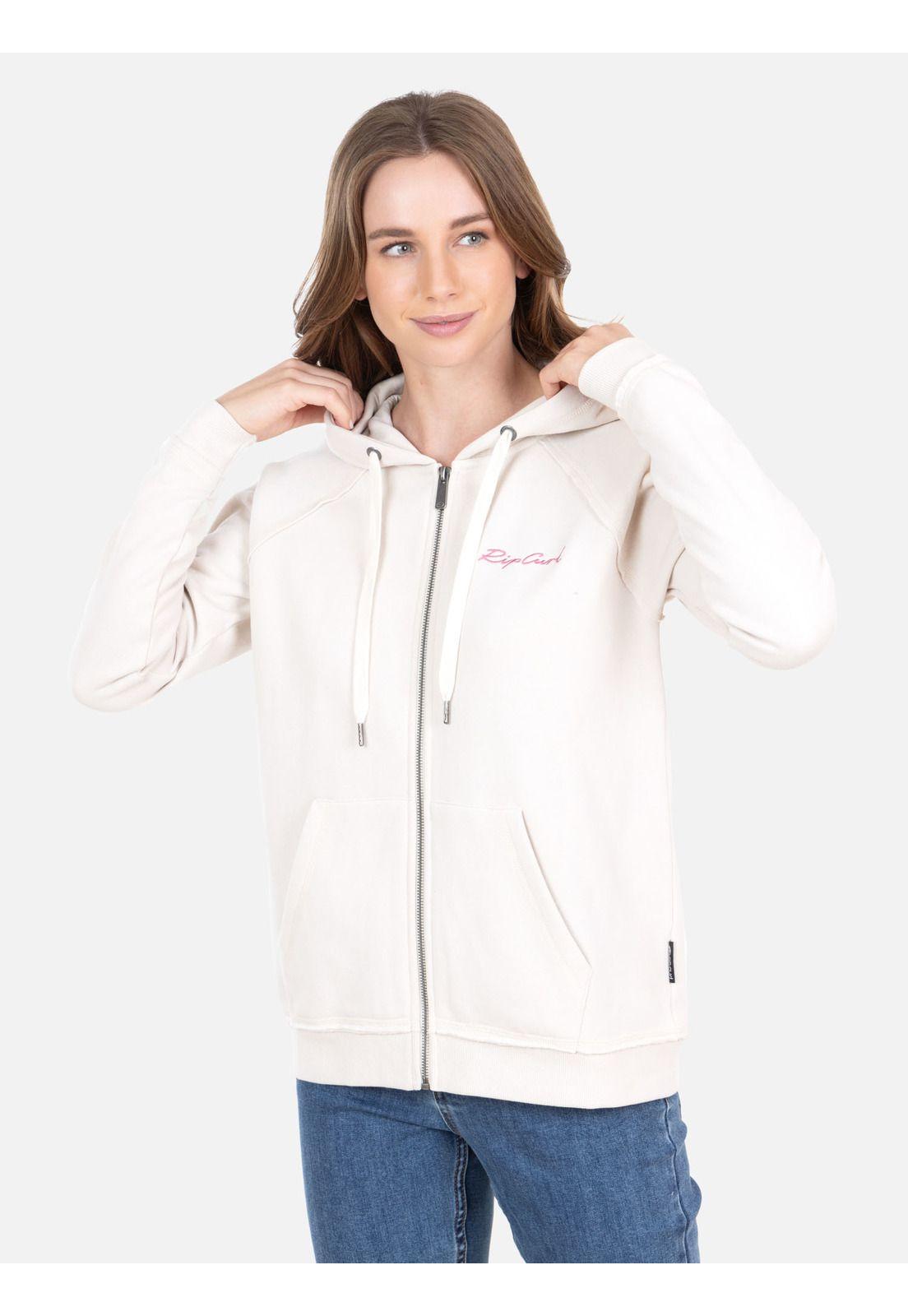 Poleron FZ Wavelion Blanquecino Mujer Rip Curl-0