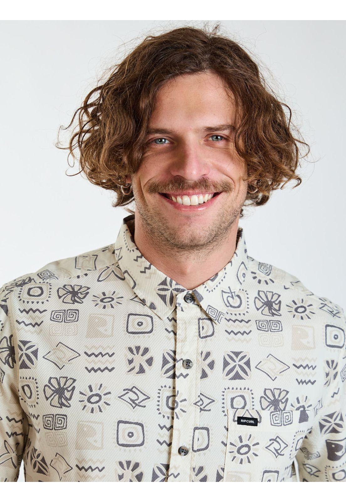 Camisa MC Maddox Multicolor Hombre Rip Curl-3