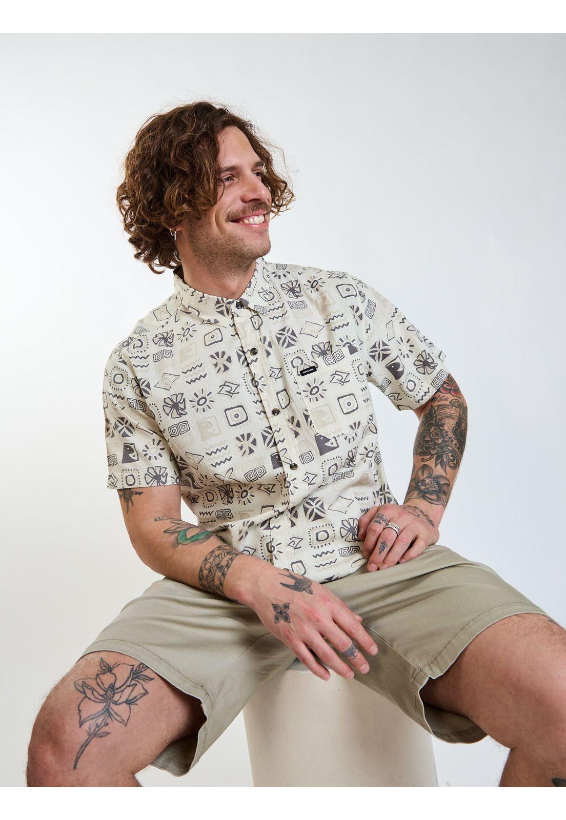 Camisa MC Maddox Multicolor Hombre Rip Curl-6