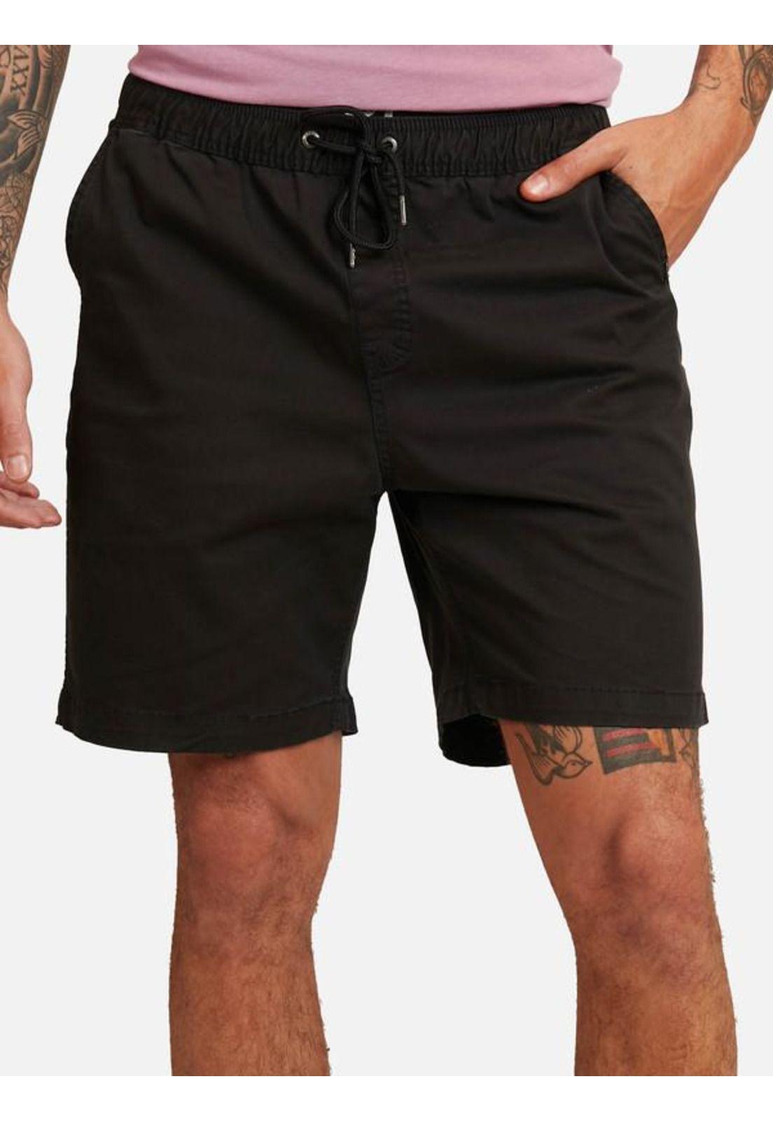 Bermuda Jogger Negro Hombre Ripcurl-0