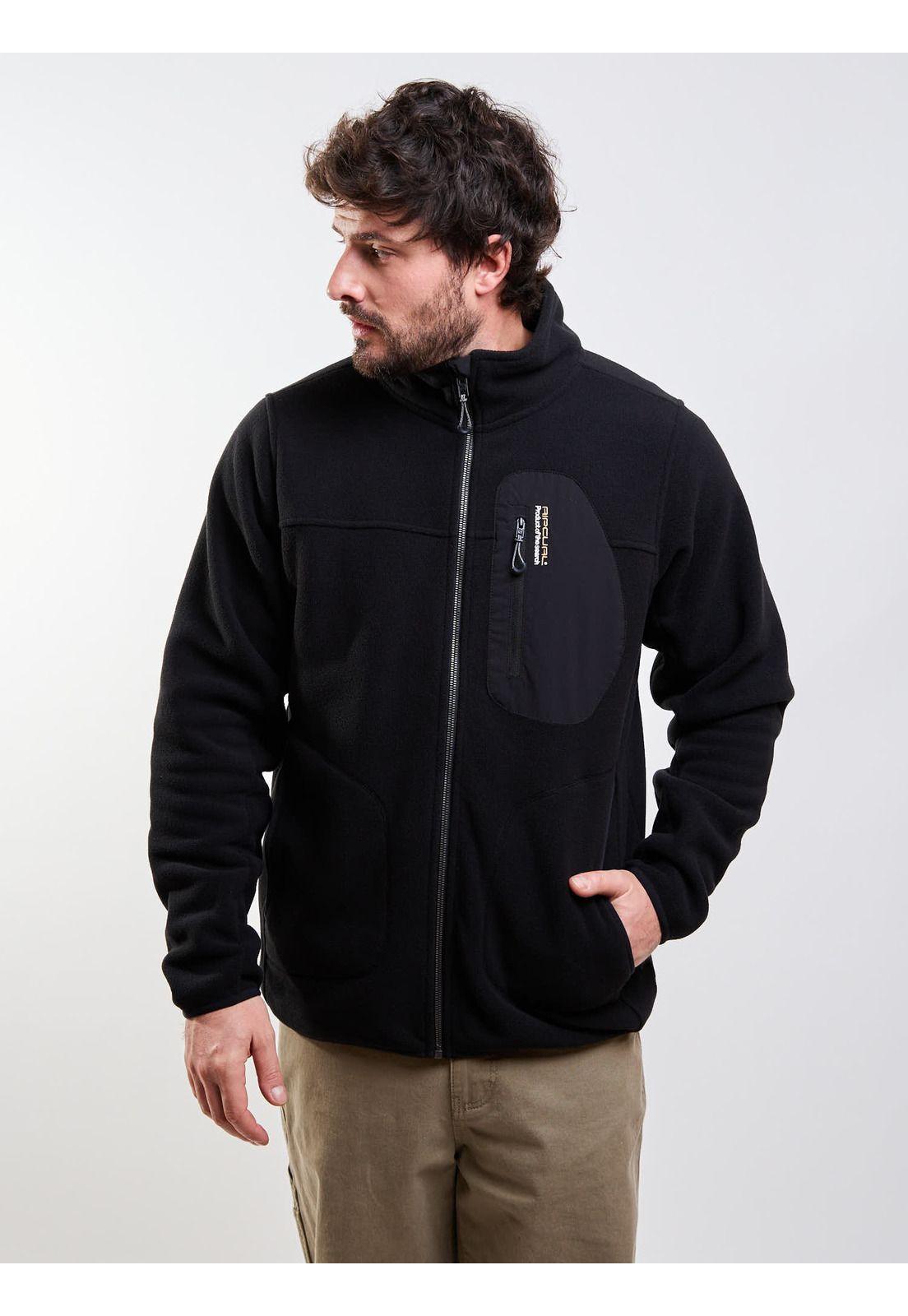 Poleron Polar Vertex Negro Hombre Rip Curl-5