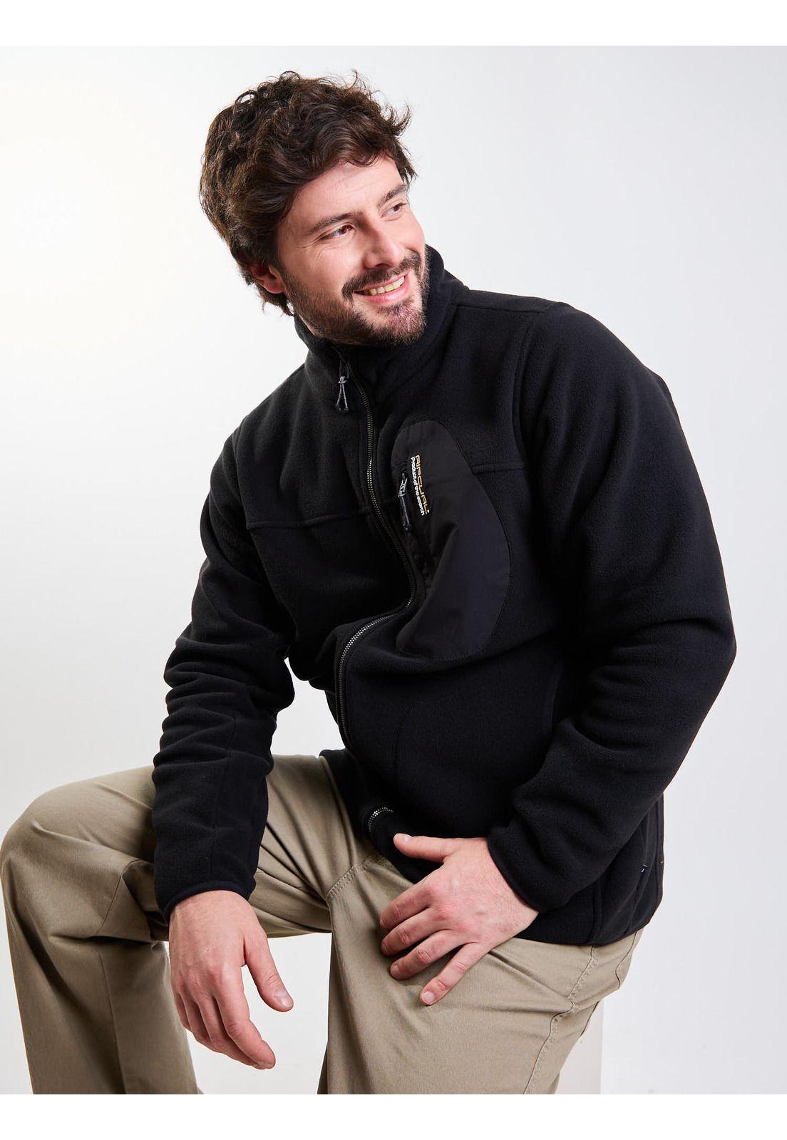 Poleron Polar Vertex Negro Hombre Rip Curl-6