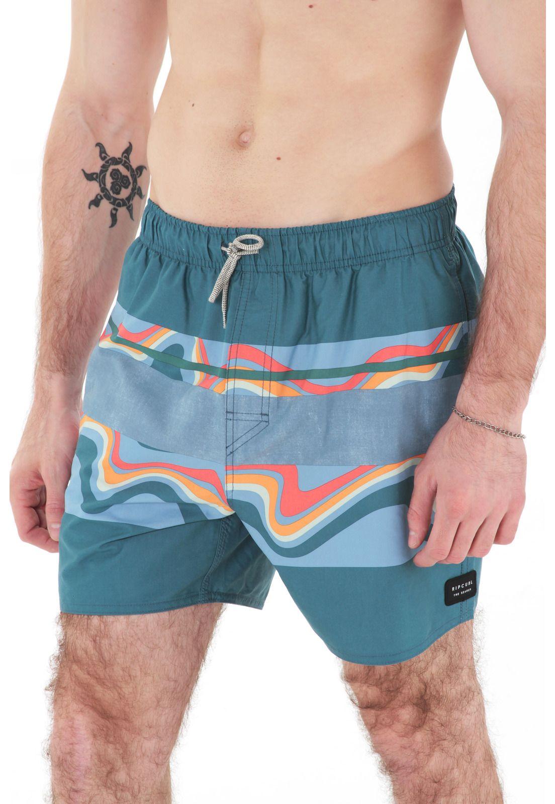 Traje De Baño Hombre Azul 6T149-MV21 Rip Curl-4