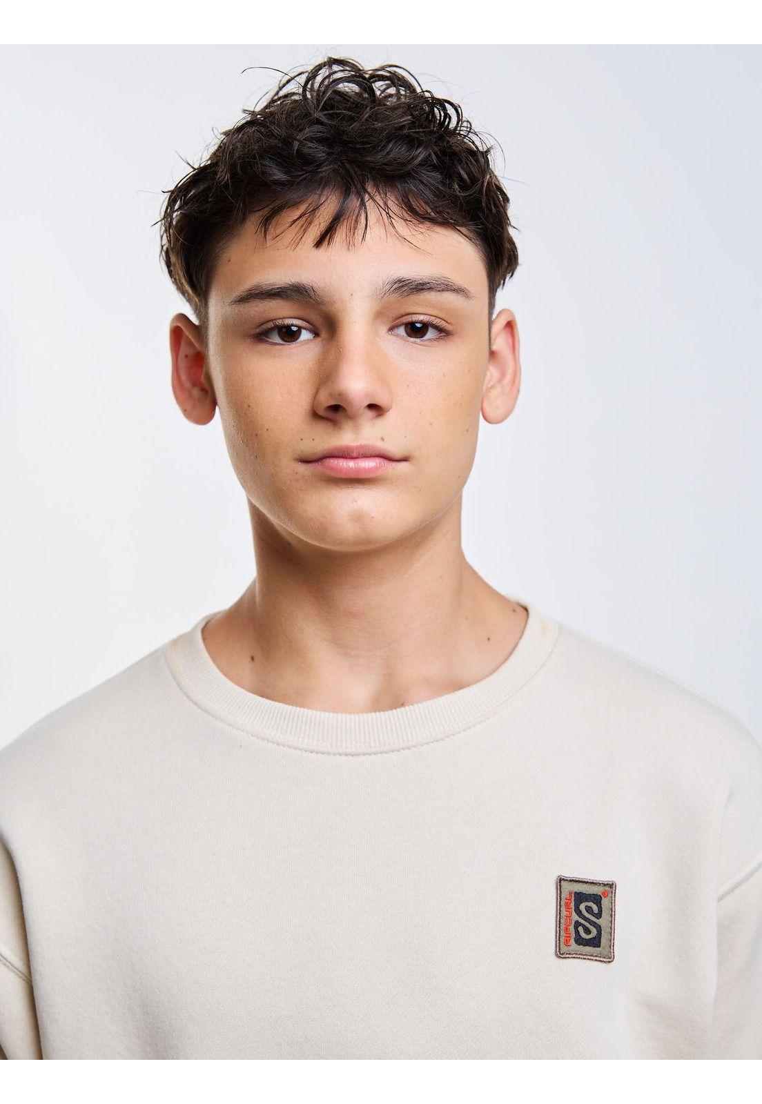 Poleron CR Drifter Beige Infantil Rip Curl-3