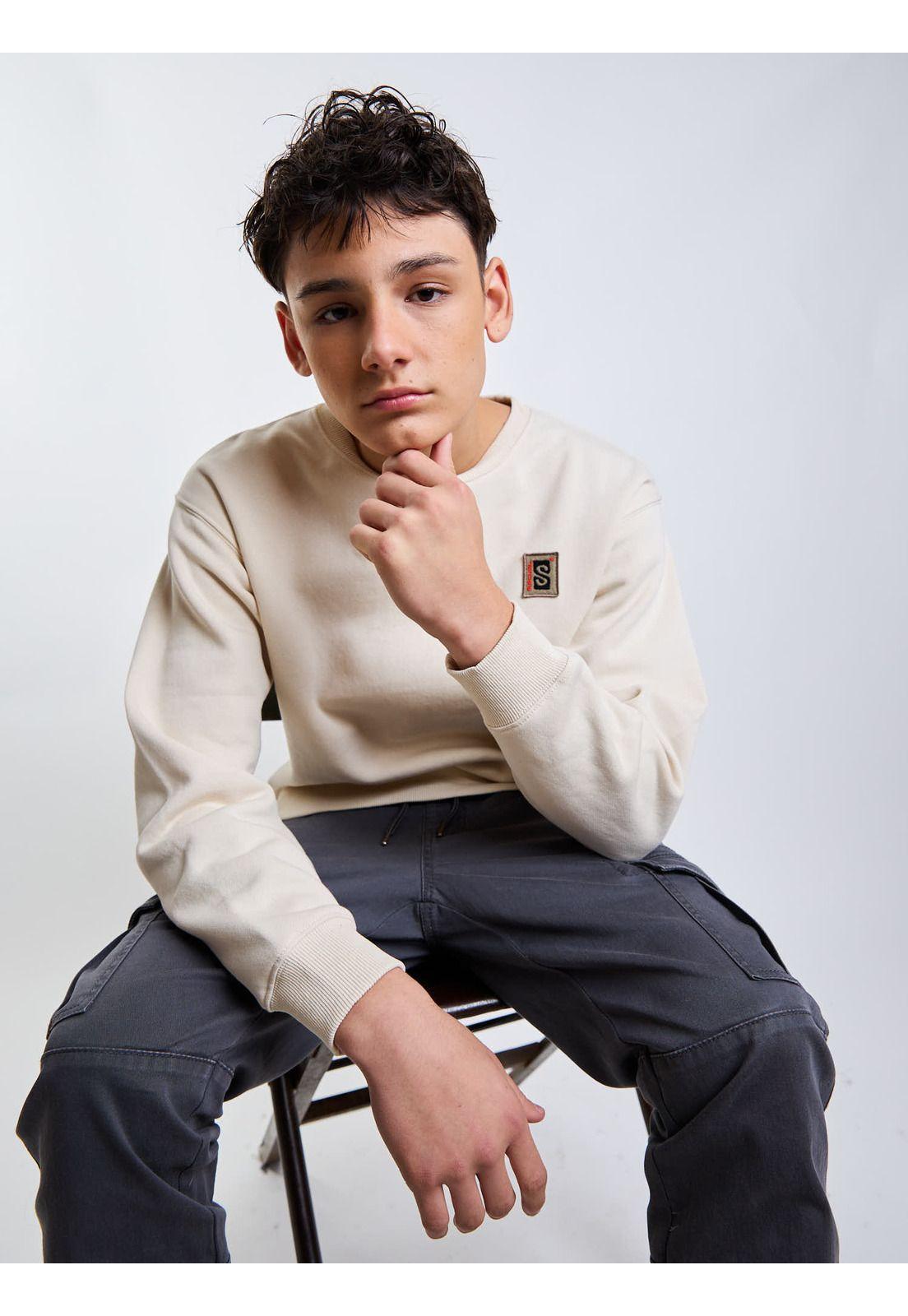 Poleron CR Drifter Beige Infantil Rip Curl-7