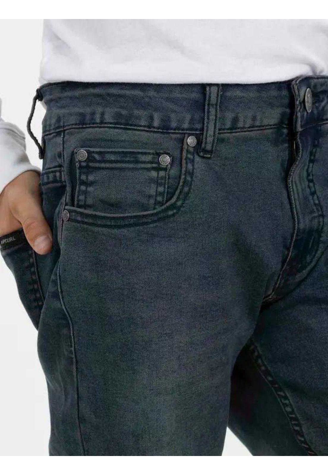 Jeans Skinny Juvenil Azul Rip Curl-2