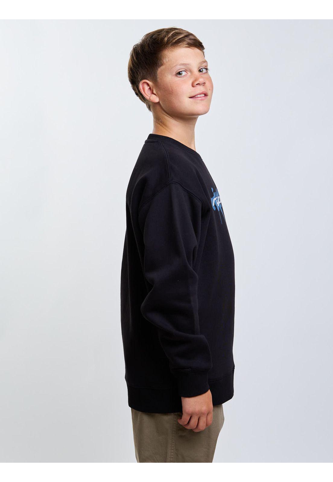 Poleron CR Rider Negro Infantil Rip Curl-2