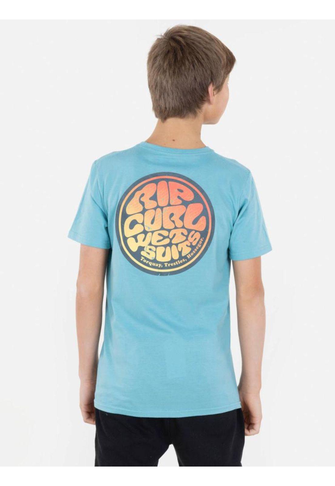 Polera 6P325 Juvenil Celeste Rip Curl-1