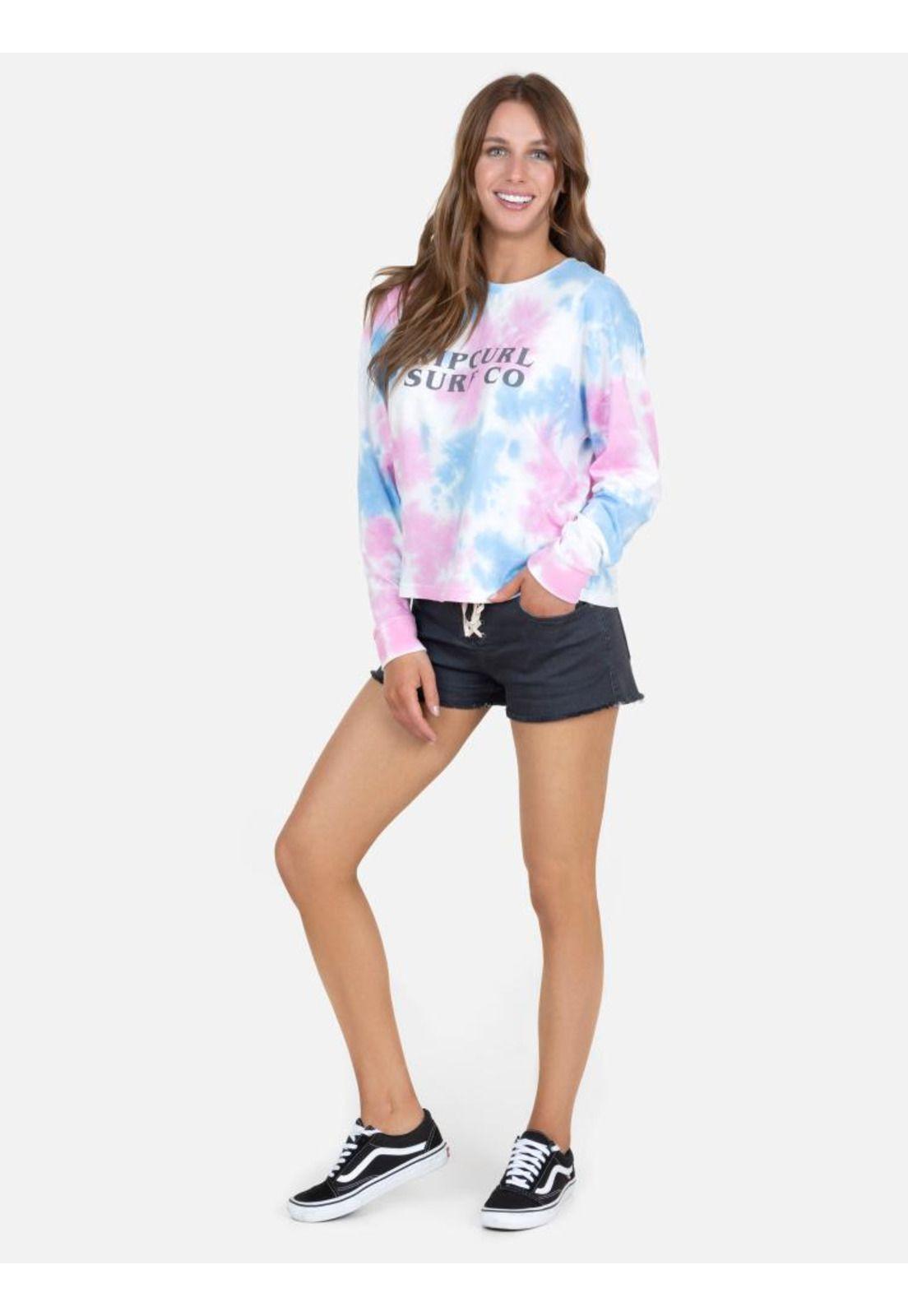 Polera Mujer 6P157-WV22 Celeste Rip Curl-3