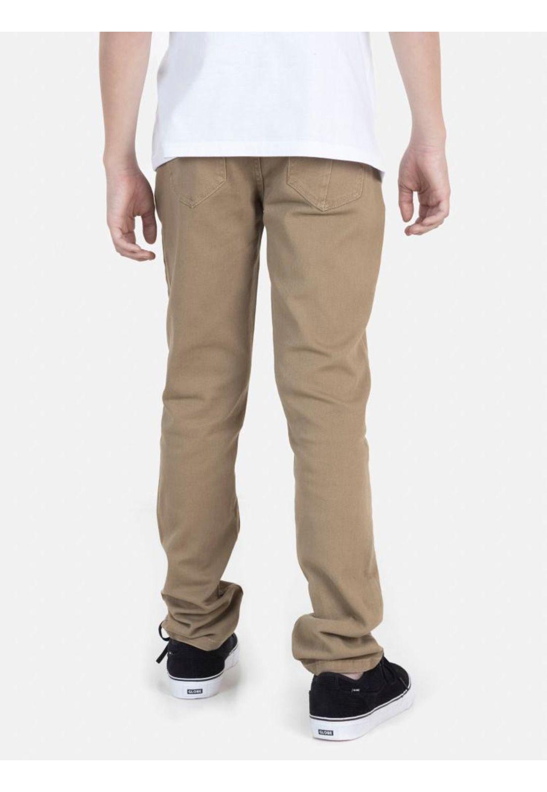 Pantalon Skinny 6N264-MI22 Café Juvenil Rip Curl-1