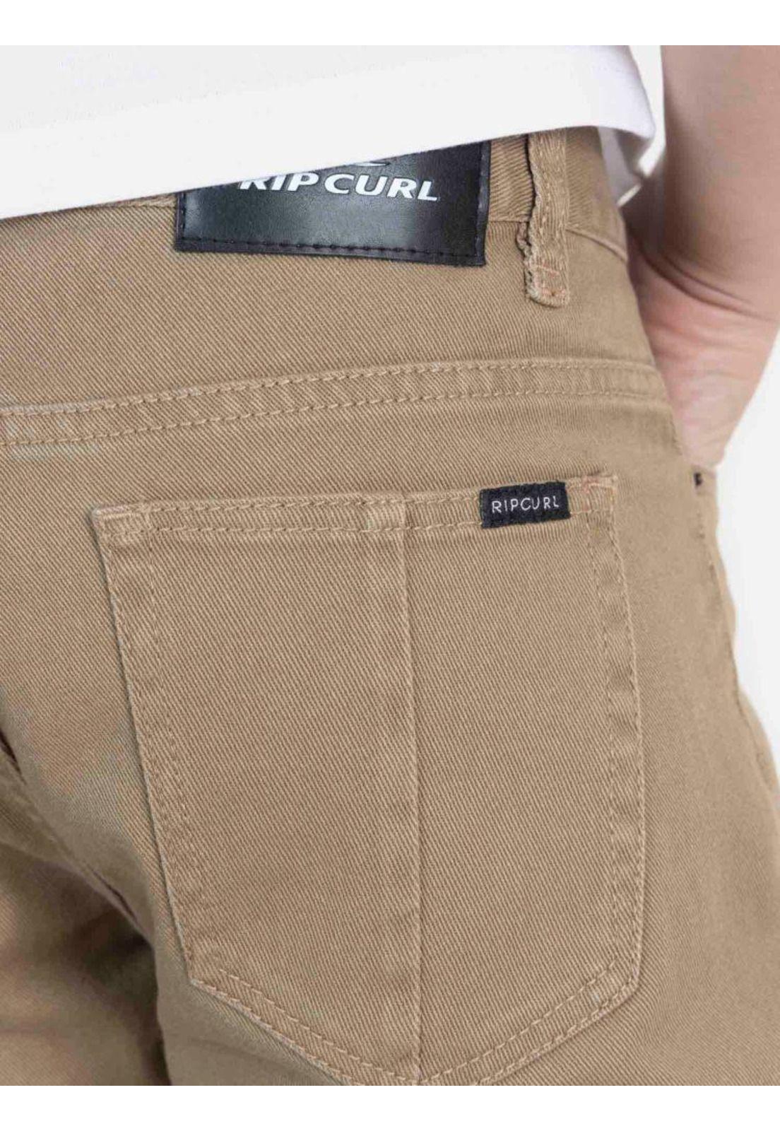 Pantalon Skinny 6N264-MI22 Café Juvenil Rip Curl-2