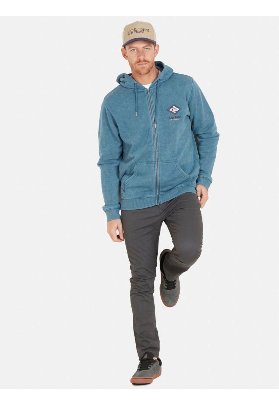 Poleron ALL TIME SINCE 69 Hombre Azul Rip Curl-0