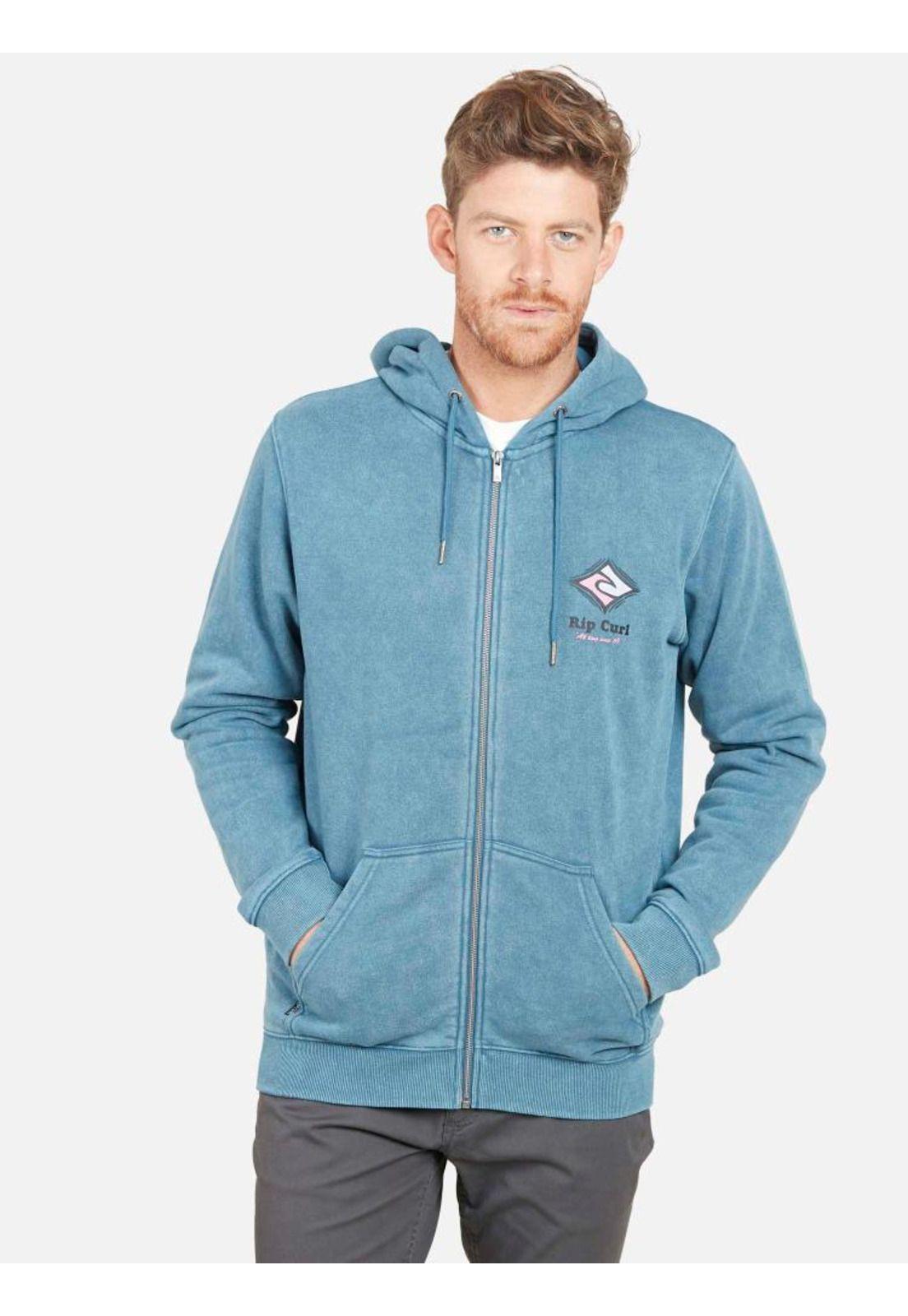 Poleron ALL TIME SINCE 69 Hombre Azul Rip Curl-1