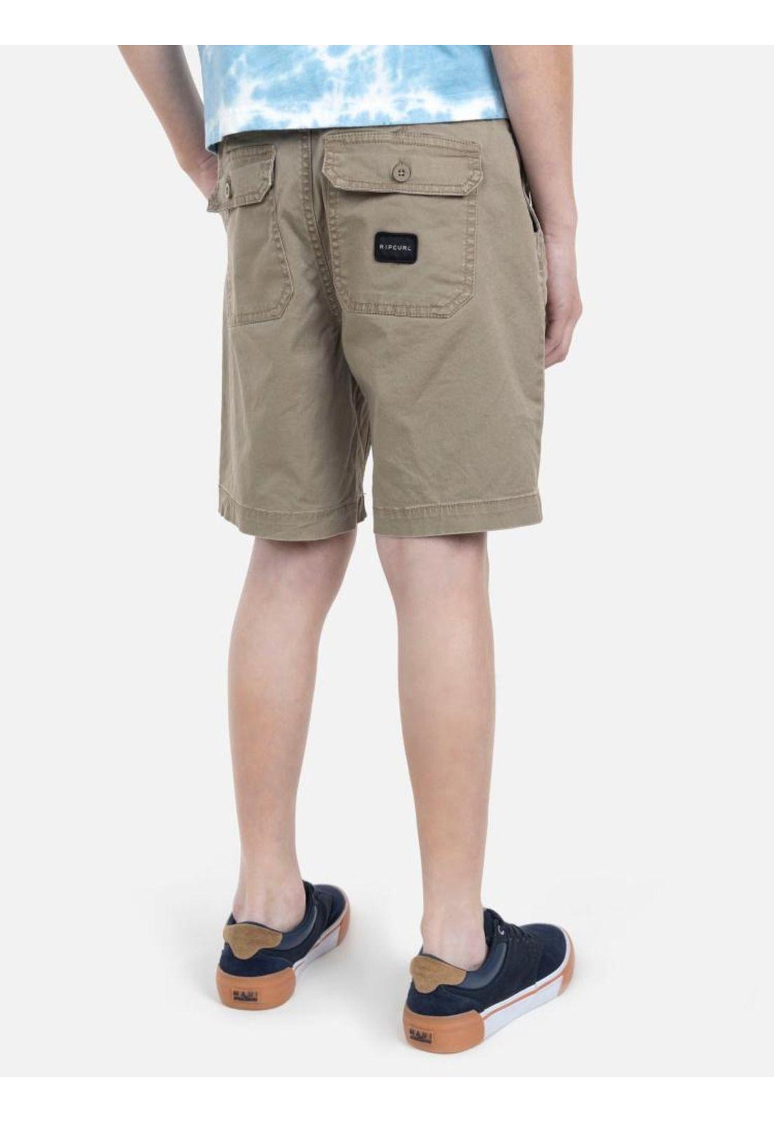 Bermuda Juvenil Khaki 6B424-MV22 Rip Curl-1