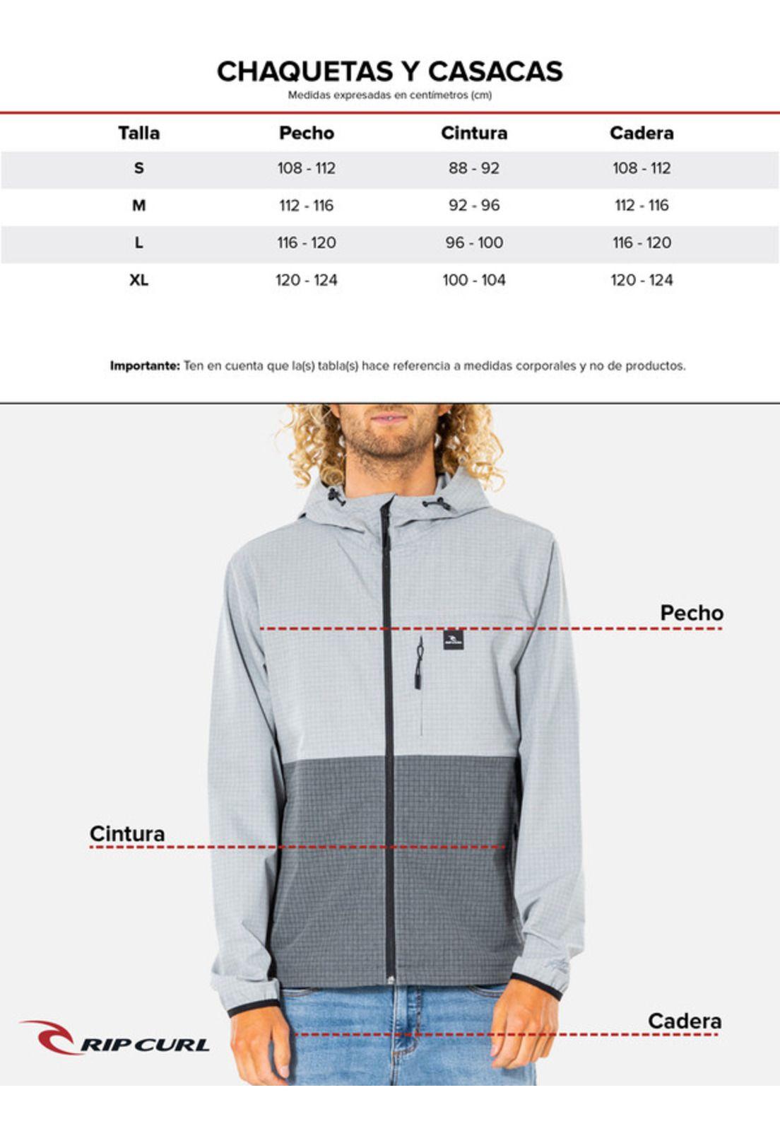 Casaca ANTI SERIES ELITE JACKET Hombre Negro Rip Curl-3
