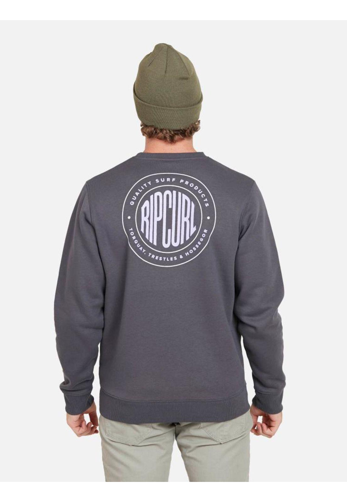 Poleron RP SURF Hombre Gris Oscuro Rip Curl-4