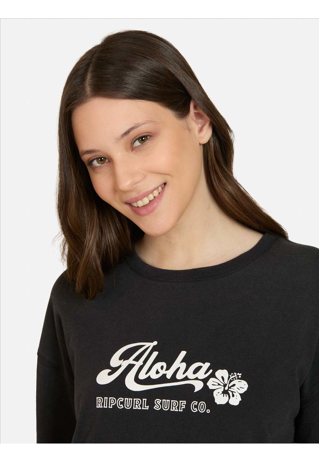 Polera ML Saltedge Negro Mujer Rip Curl-2
