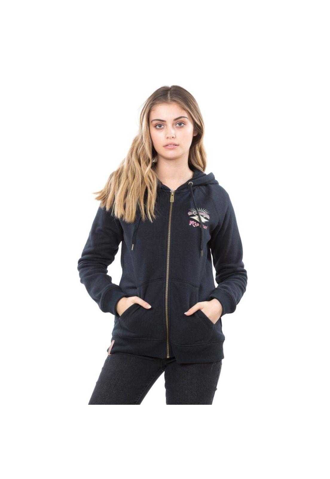 Poleron Mujer Negro 6O257-WI20 Rip Curl-0