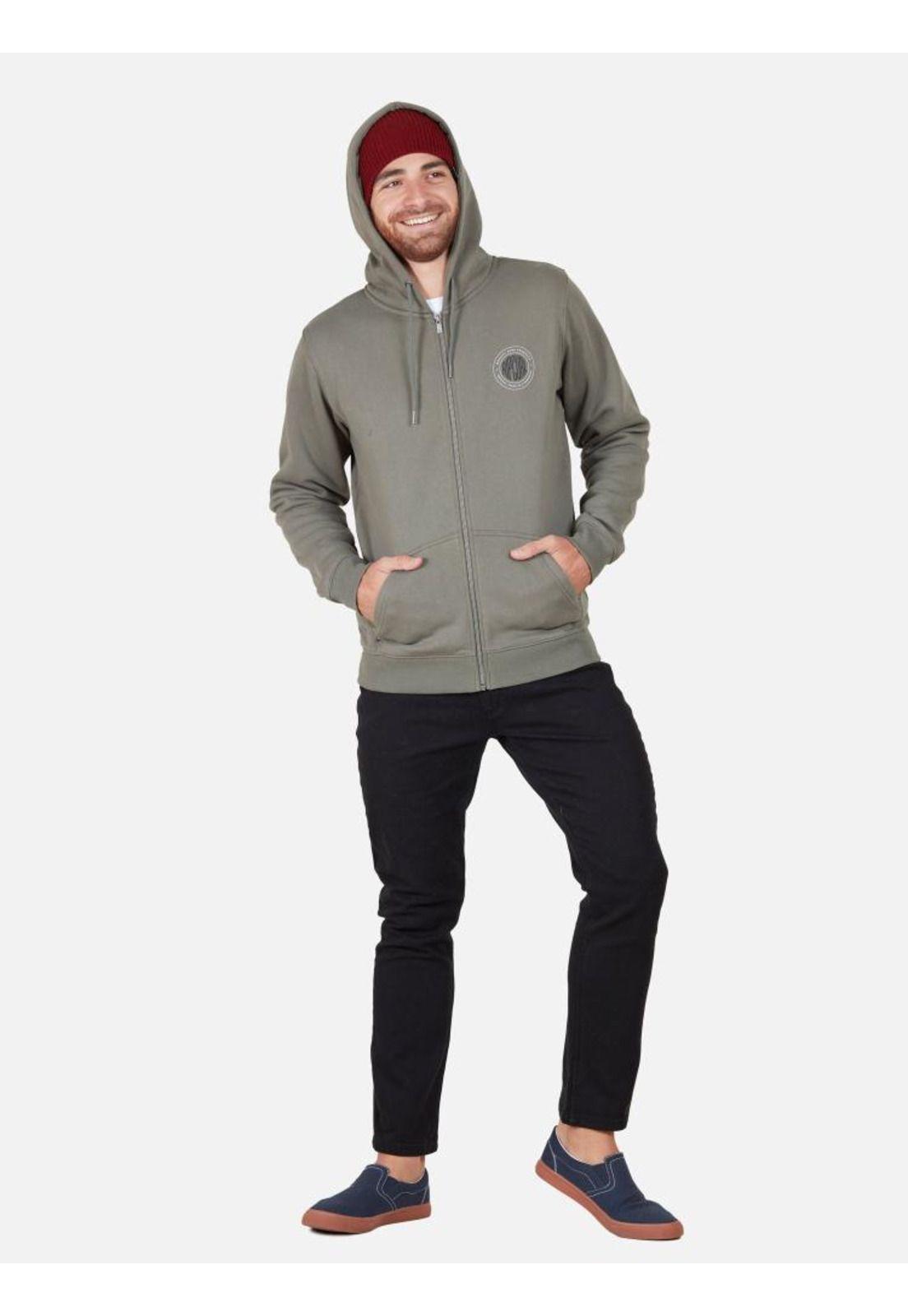 Poleron ROUND RC Verde Hombre Rip Curl-3