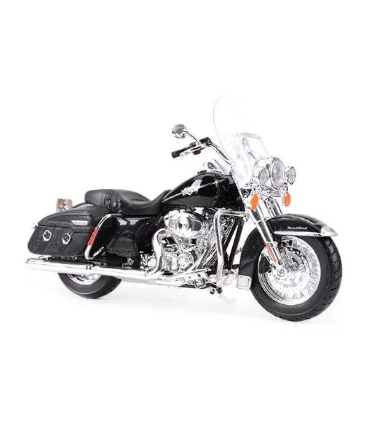 Moto 2013 Flhrc Road King Maisto Escala 1:12-6