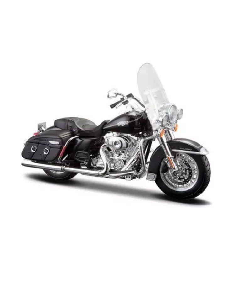 Moto 2013 Flhrc Road King Maisto Escala 1:12-0