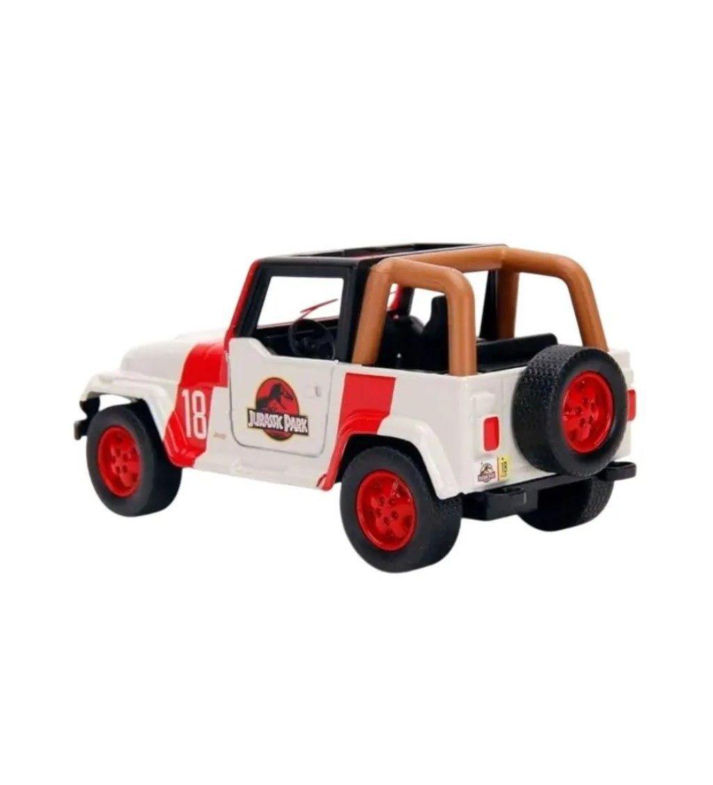 Jeep De Colección Wrangler Jurassic World Jada Escala 1:32-2