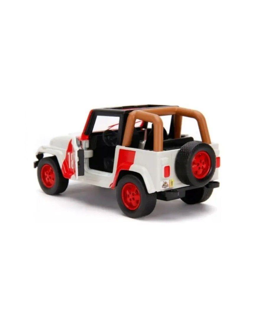 Jeep De Colección Wrangler Jurassic World Jada Escala 1:32-5