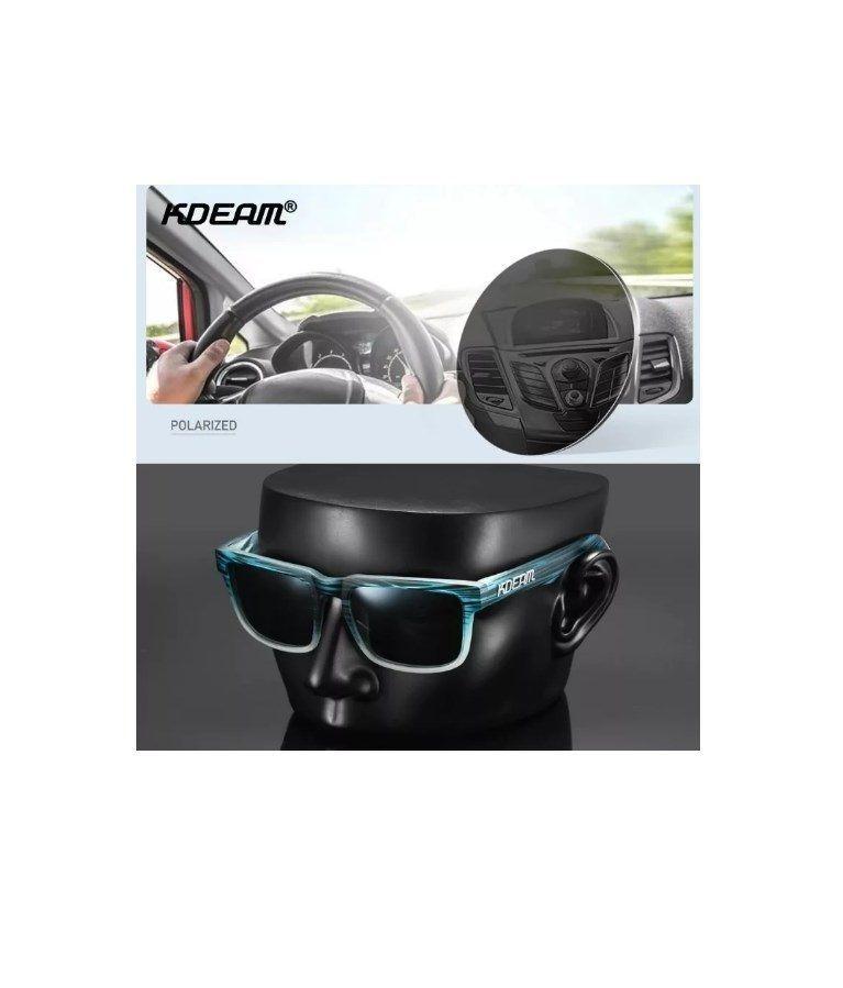 Gafas De Sol Kdeam Modelo Kd332 C3 Polarizado Uv400 Estuche-6