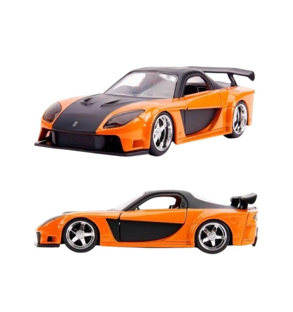 Automóvil Hans Mazda Rx-7 Rápidos Y Furiosos Escala 1:32 Marca Jada-3
