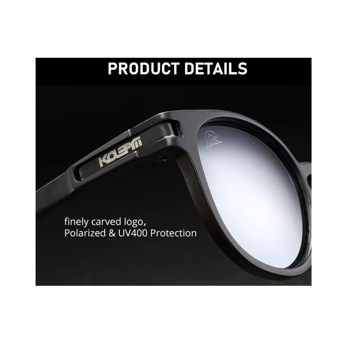 Gafas De Sol Kdeam Kd997 C2 Espejado Polarizado Filtro Uv400-4