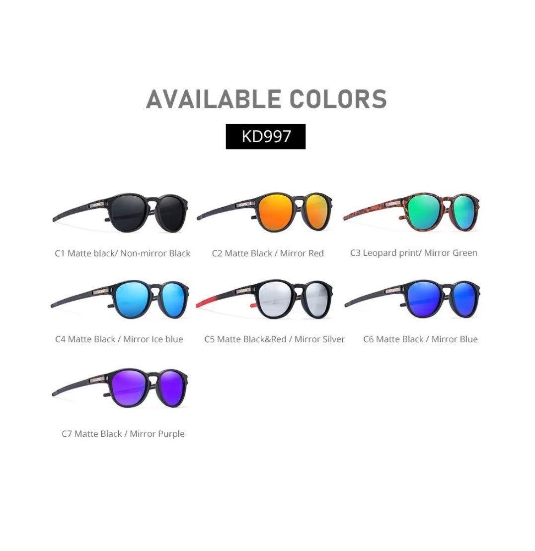 Gafas De Sol Kdeam Kd997 C2 Espejado Polarizado Filtro Uv400-6