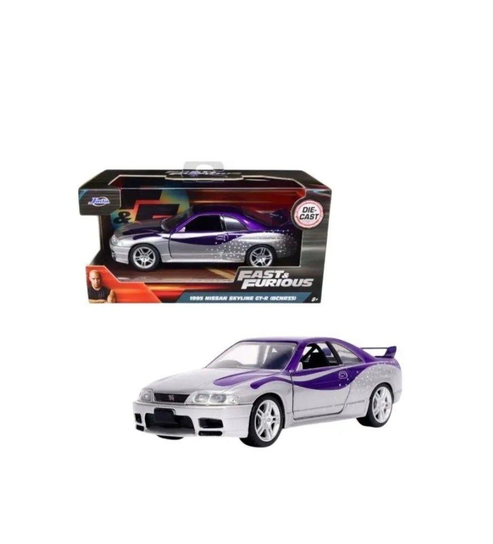 Auto Nissan Skyline GT-R Rápidos Y Furiosos Marca Jada Escala 1:32-5
