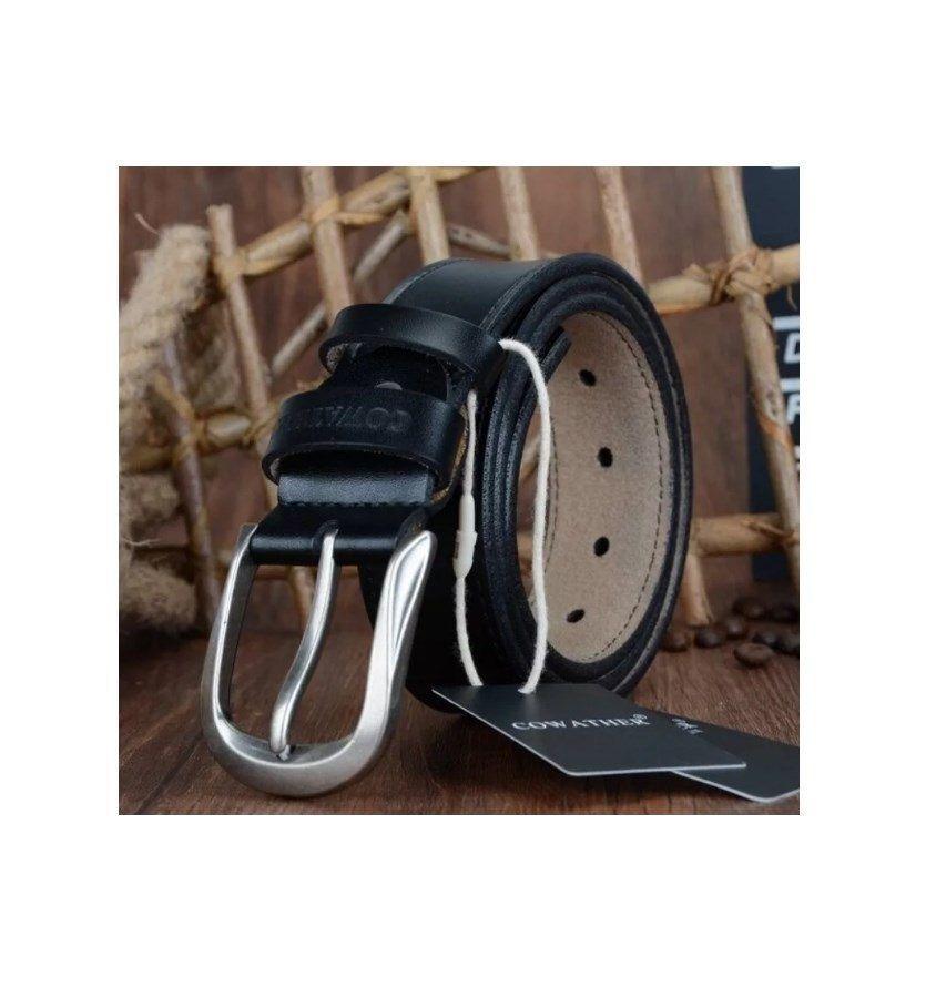 Cinturón De Cuero Cowather Modelo XF011 Negro-2