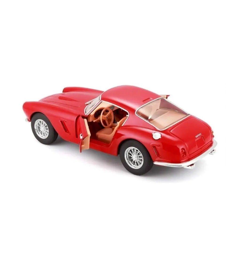 Ferrari 250 Gt Berlinetta Passo Corto Escala 1/24 Burago Rojo-3