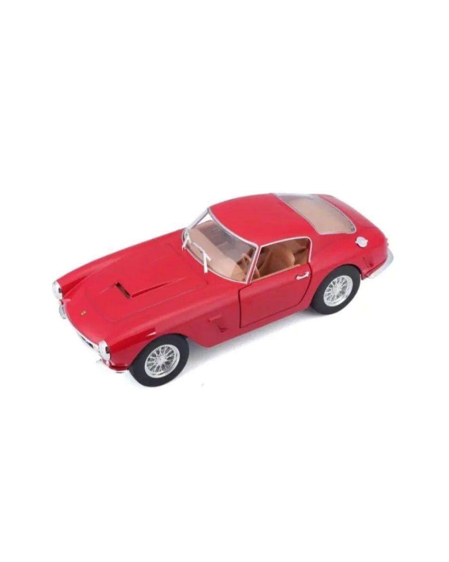 Ferrari 250 Gt Berlinetta Passo Corto Escala 1/24 Burago Rojo-4
