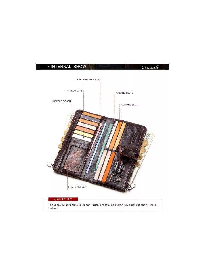 Billetera Femenina De Cuero Modelo C2152-5