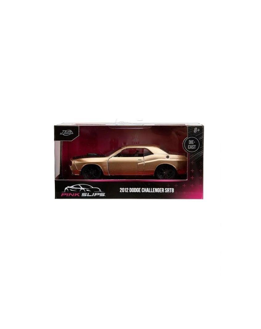 Dodge Challenger Srt8 2012 Pink Slips Marca Jada Escala 1:32-5