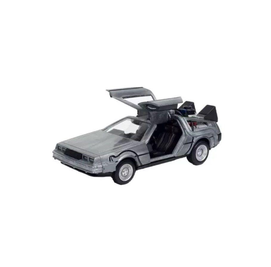 Automóvil Delorean Volver Al Futuro Parte 1 Jada Escala 1:32-2