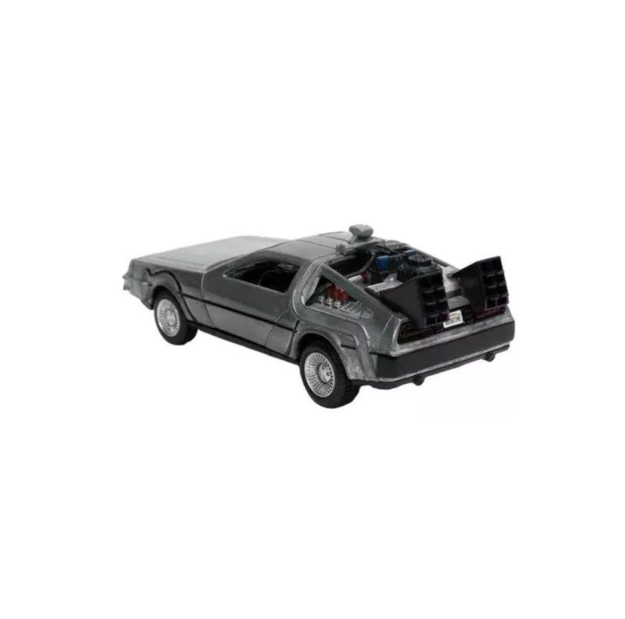 Automóvil Delorean Volver Al Futuro Parte 1 Jada Escala 1:32-3