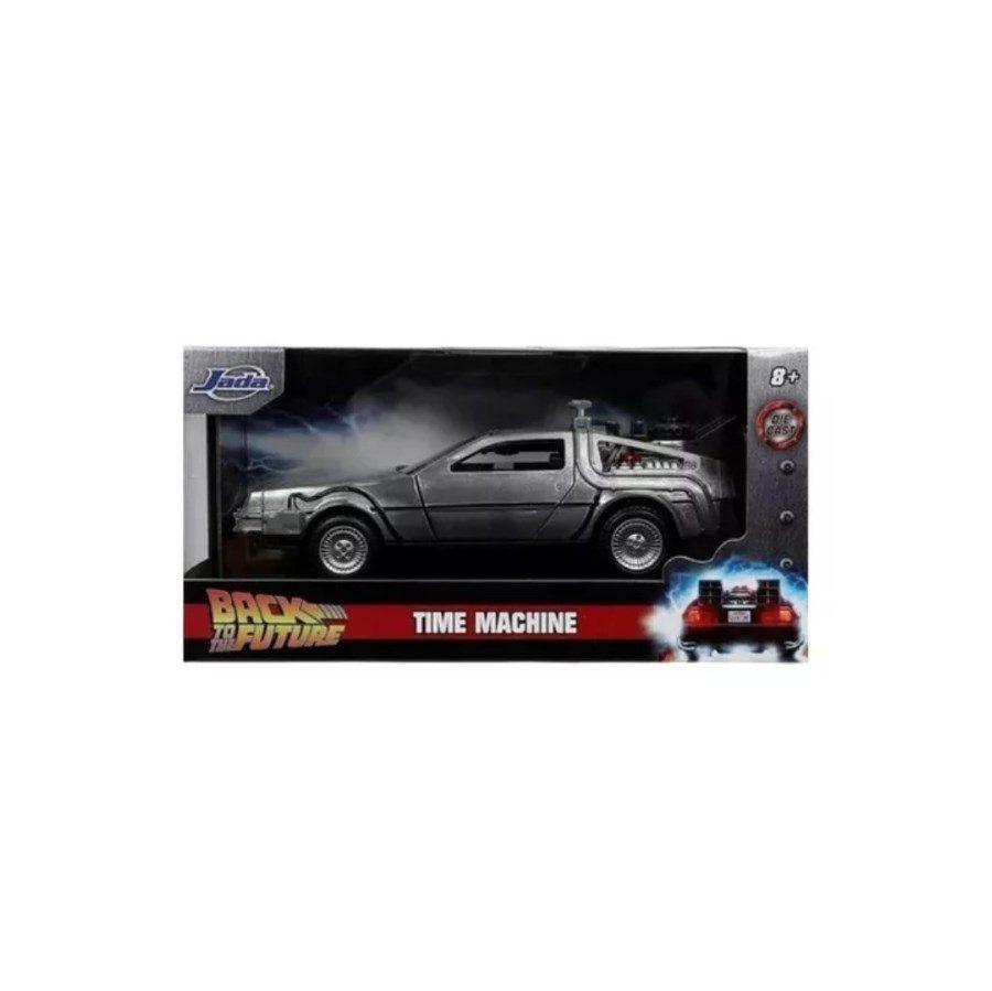 Automóvil Delorean Volver Al Futuro Parte 1 Jada Escala 1:32-4